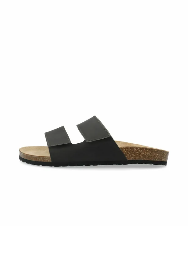 Pantolette flach - brown