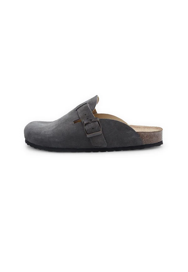 Pantolette flach - grigio