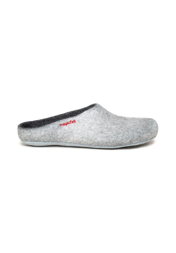 Pantolette flach - light grey