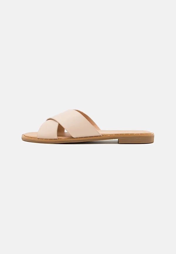 Pantolette flach - light pink
