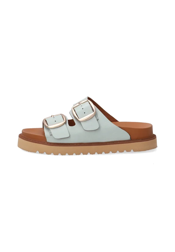 Pantolette flach - mint