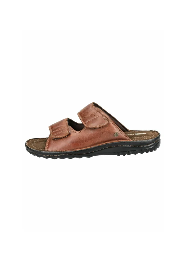 Pantolette flach - mokka 303