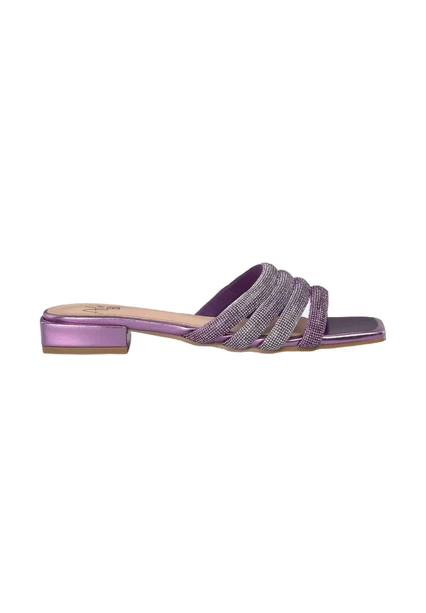 Pantolette flach - morado
