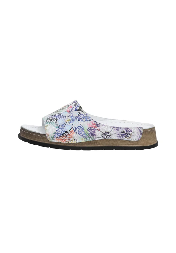 Pantolette flach - multi coloured
