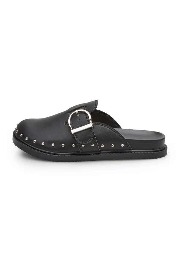 Pantolette flach - nero