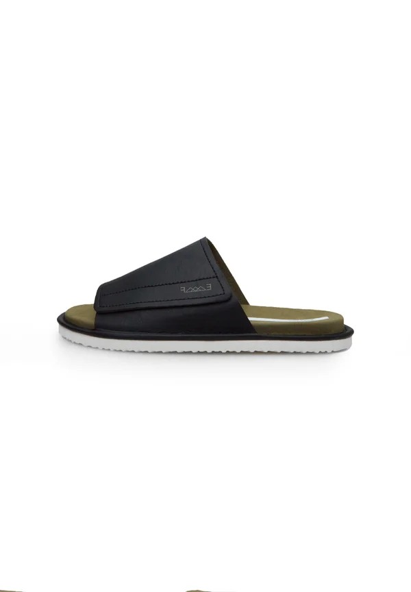 Pantolette flach - nero