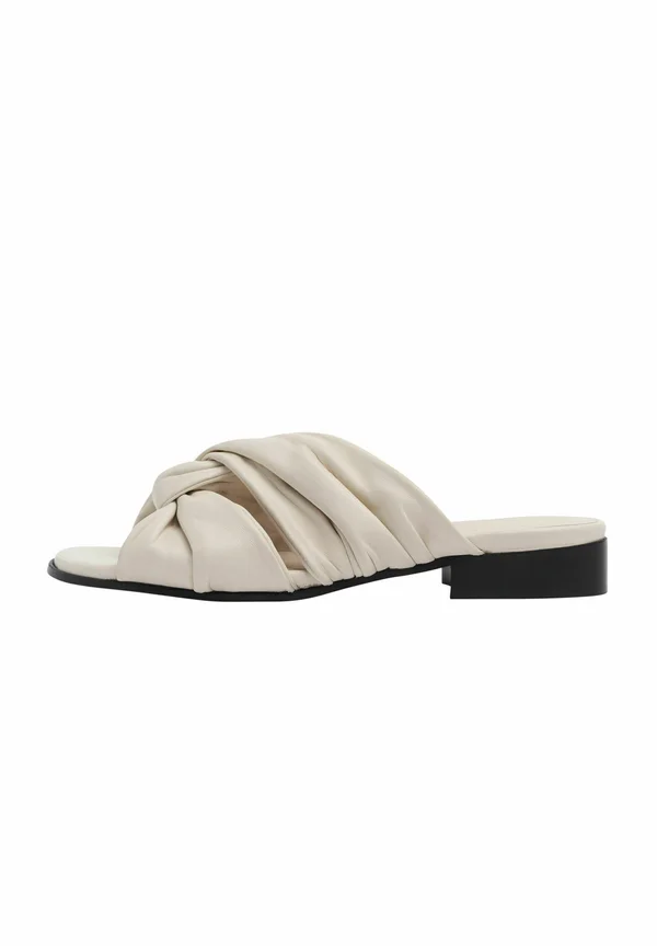 Pantolette flach - off white  calf