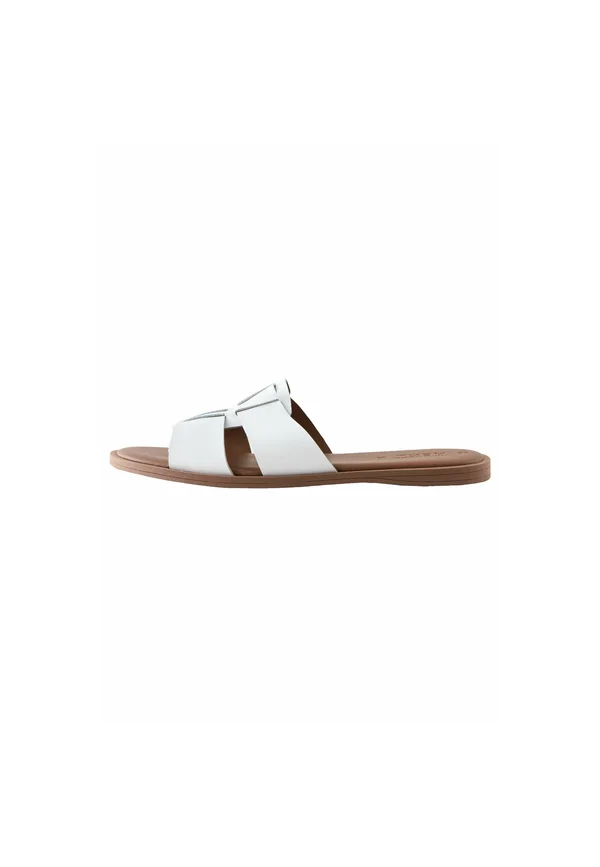 Pantolette flach - off white