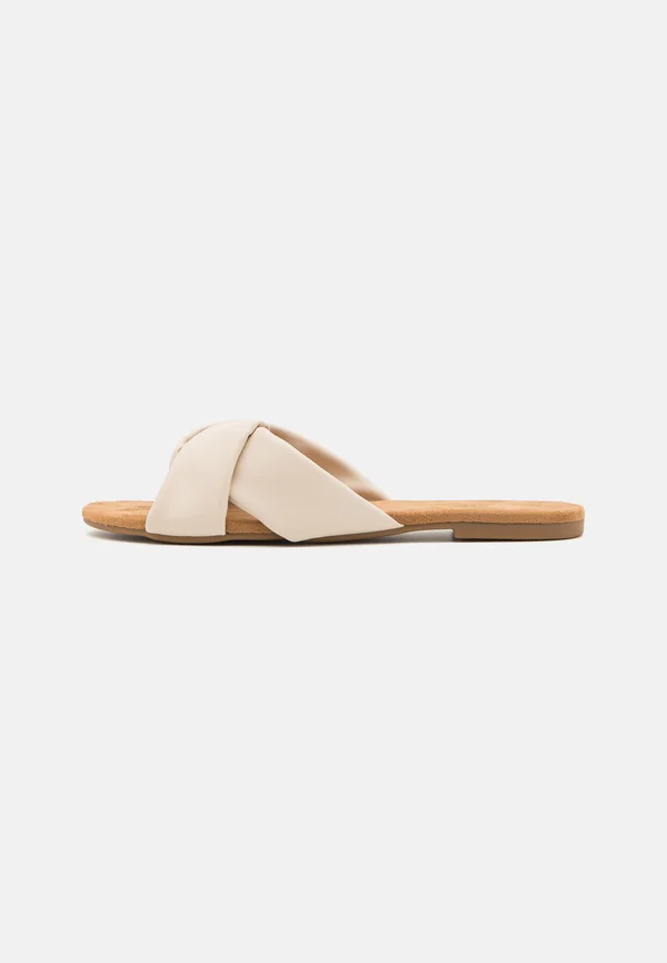 Pantolette flach - off-white
