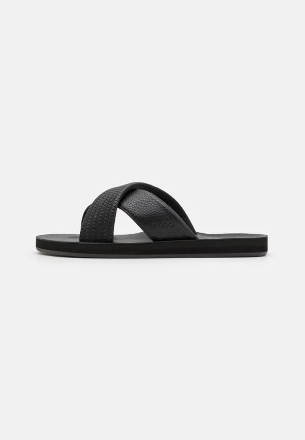 Pantolette flach - other black