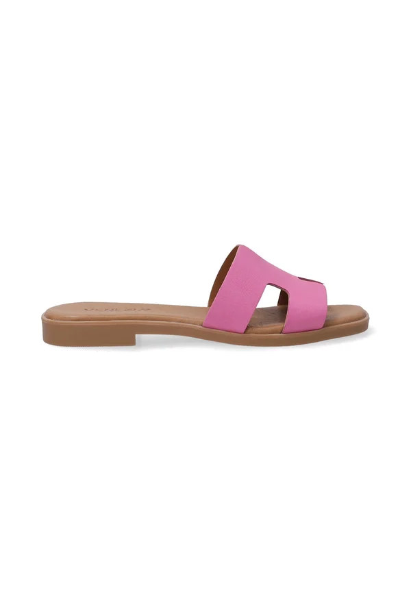 Pantolette flach - pink
