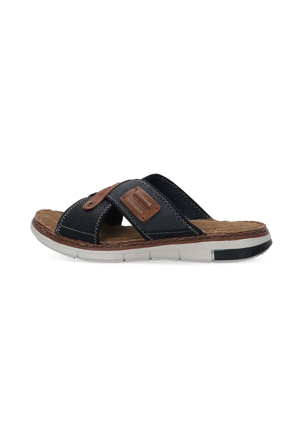 Pantolette flach - royal blue
