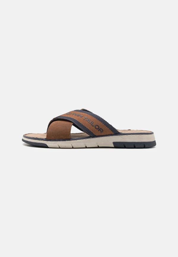 Pantolette flach - rust