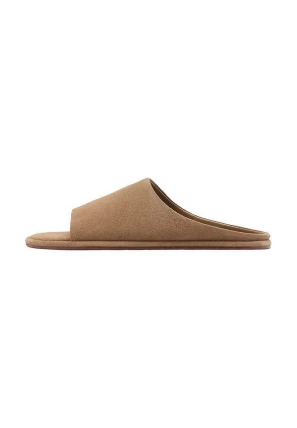 Pantolette flach - sand