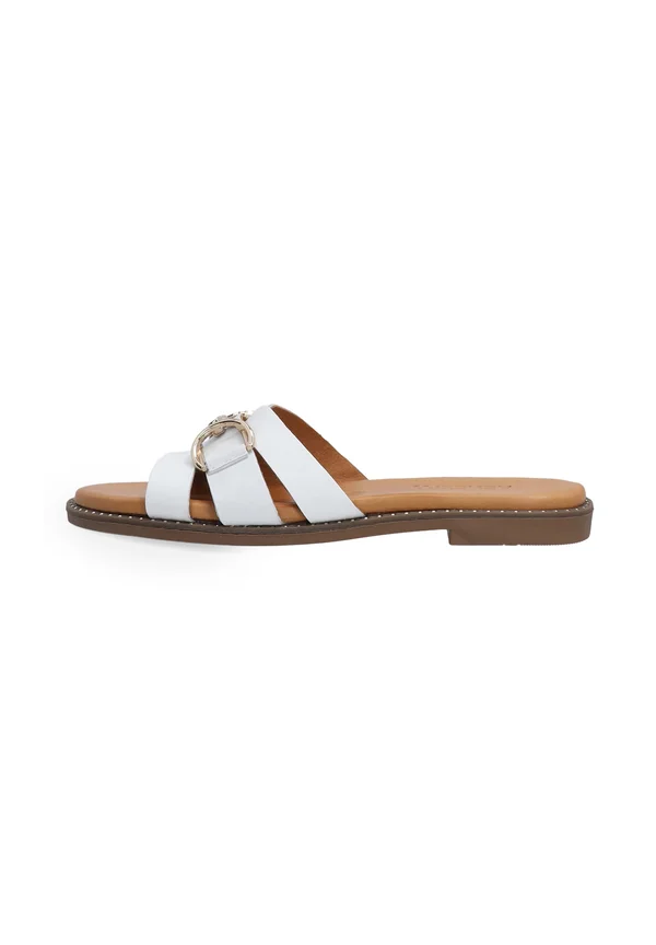 Pantolette flach - white