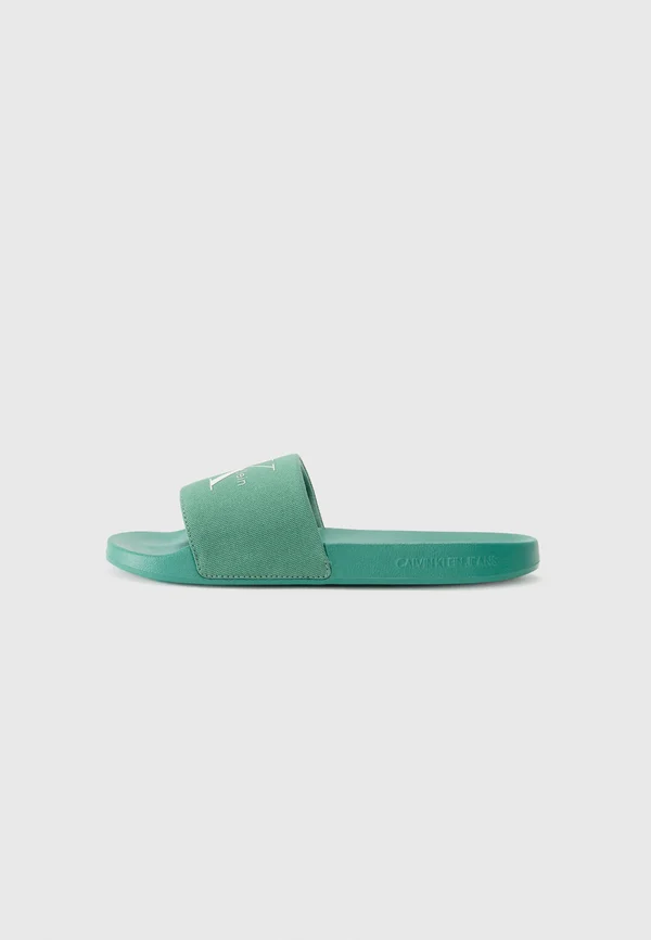 Pantolette flach - wild green