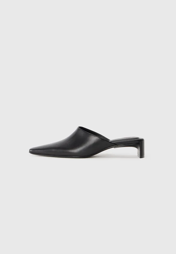 Pantolette hoch - black