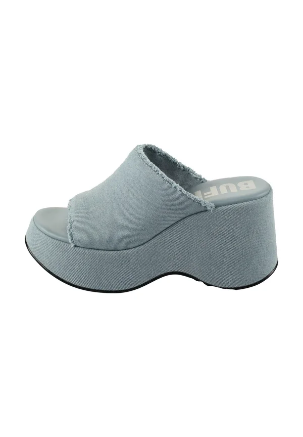 Pantolette hoch - blue