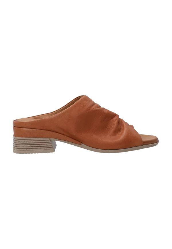 Pantolette hoch - brown