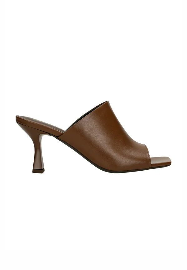 Pantolette hoch - brown