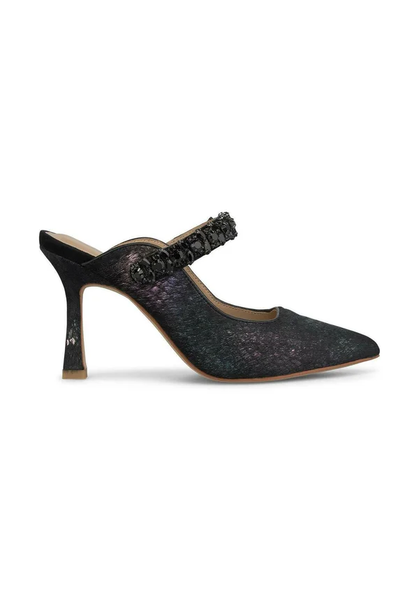 Pantolette hoch - dark blue