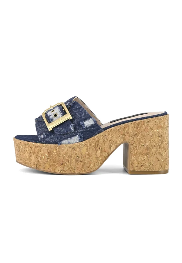 Pantolette hoch - denim