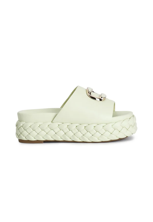 Pantolette hoch - green