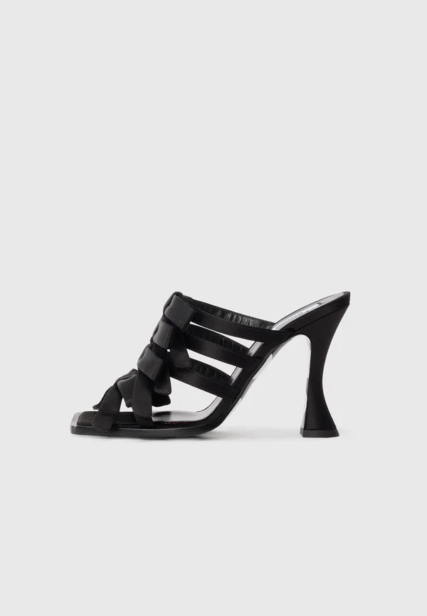 Pantolette hoch - nero