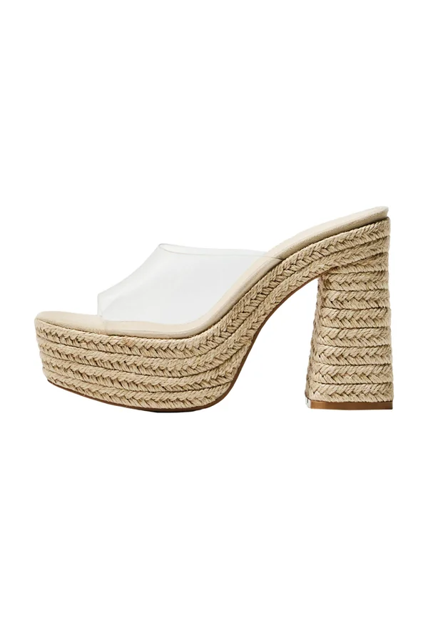 Pantolette hoch - transparent