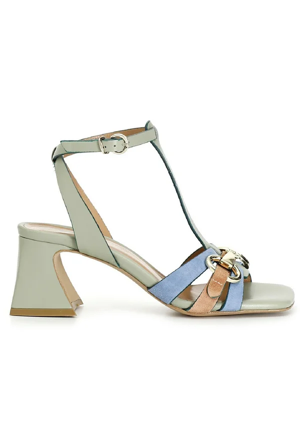 Pantolette hoch - verde