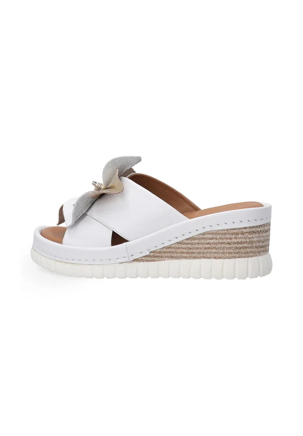 Pantolette hoch - white
