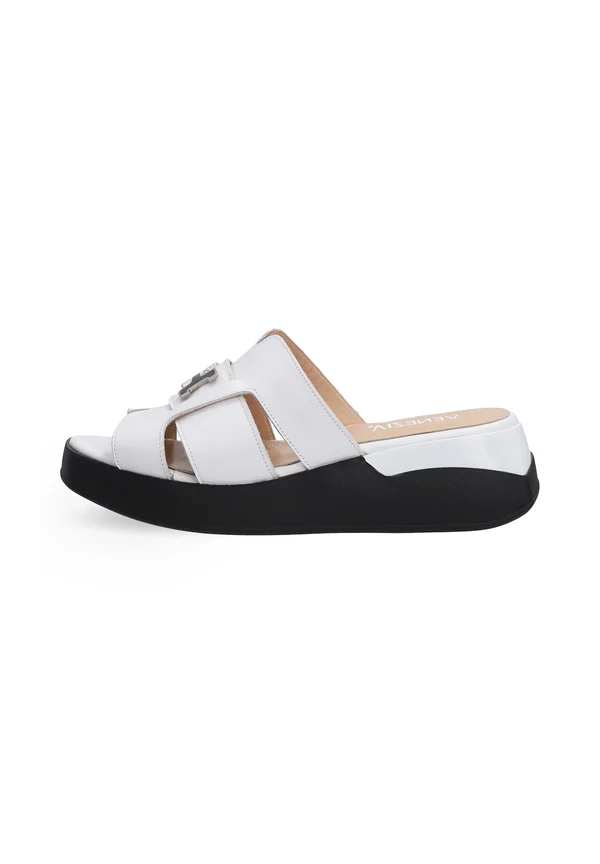 Pantolette hoch - white