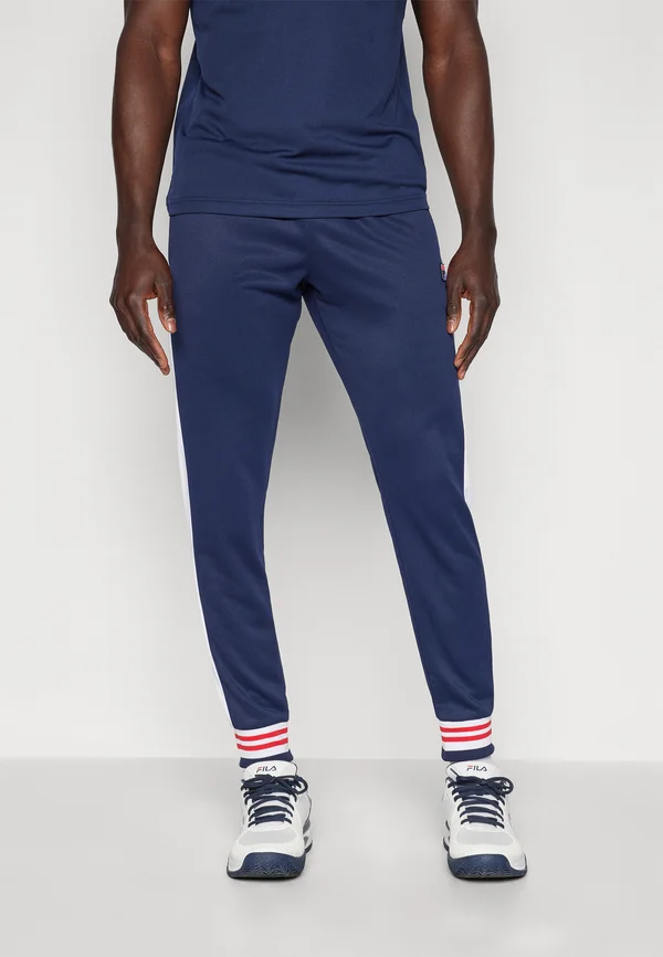PANTS BAME - Jogginghose - navy/white