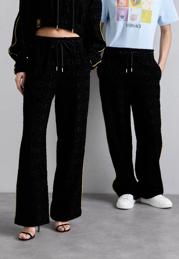 PANTS I HEART BAROQUE GOTS UNISEX - Jogginghose - black