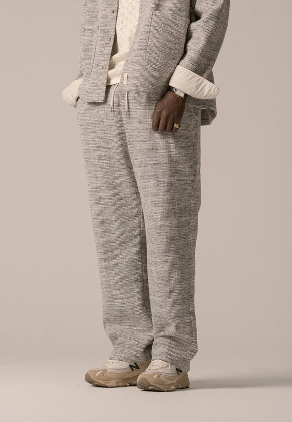 PANTS UNISEX - Stoffhose - antique white