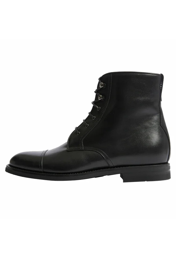 PAOLO  - Schnürstiefelette - black  calf