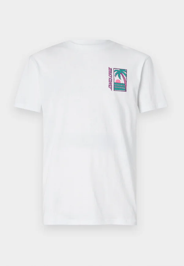PARADISE STRIP UNISEX - T-Shirt print - white