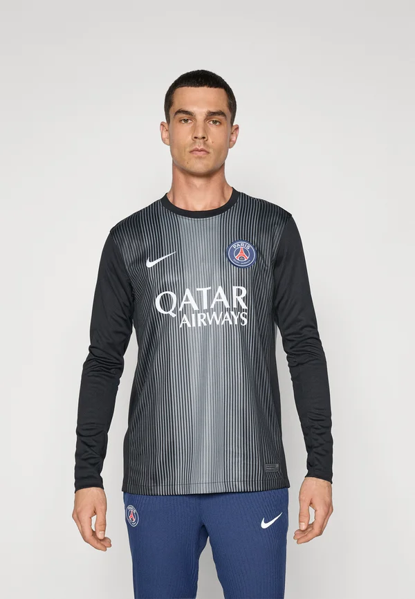 PARIS SAINT-GERMAIN 2025/26 STADIUM GOALKEEPER - Torwarttrikot - black/smoke grey/white