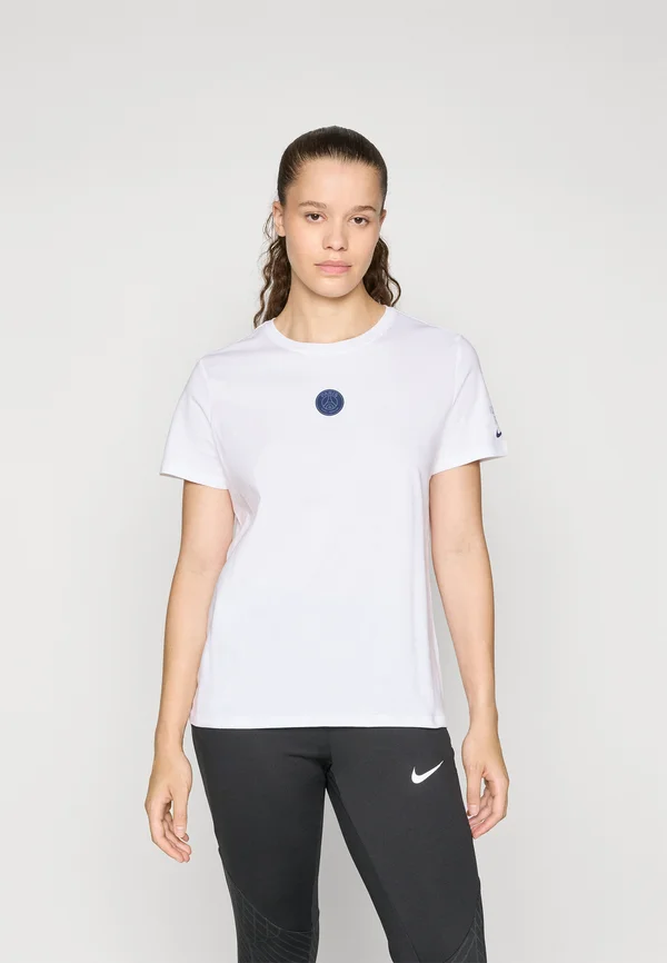 PARIS SAINT-GERMAIN CREST TEE - Vereinsmannschaften - white