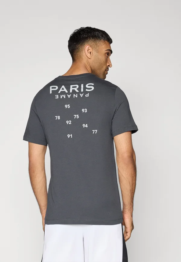 PARIS SAINT-GERMAIN TEE - Vereinsmannschaften - anthracite