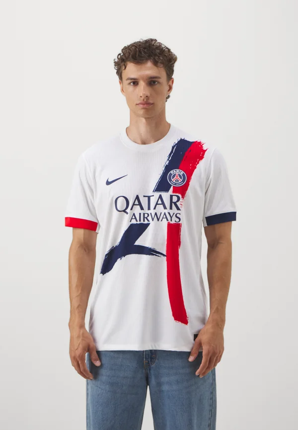 PARIS ST GERMAIN NIKE ADV JERSEY SHORT SLEEVES MATCH AWAY - Vereinsmannschaften - white/midnight navy