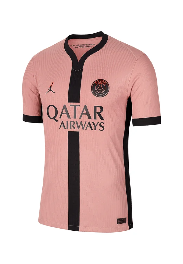 PARIS ST GERMAIN NIKE ADV JERSEY SHORT SLEEVES MATCH THIRD - Fußball-Trikot - rust pink black