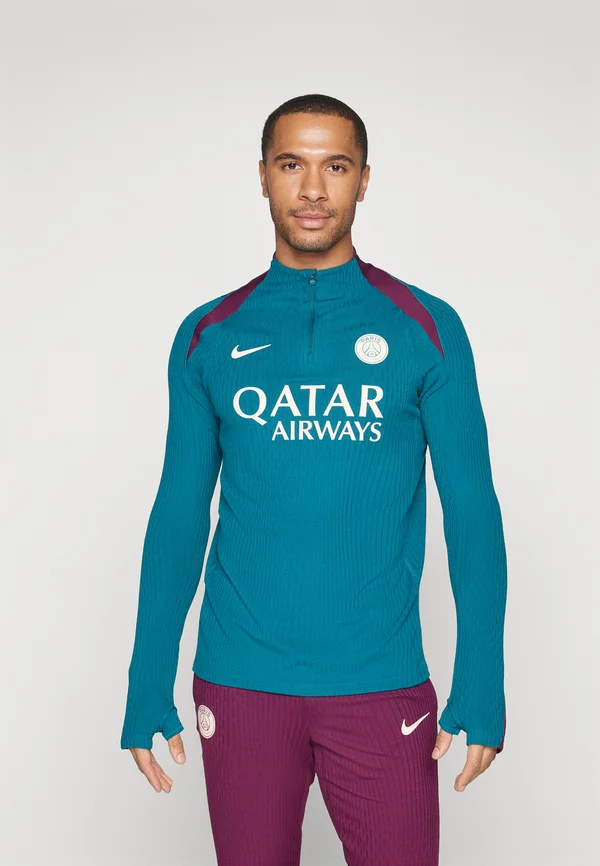 PARIS ST GERMAIN NIKE DF ADV STRIKE DRILL TOP - Vereinsmannschaften - geode teal/bordeaux/guava ice