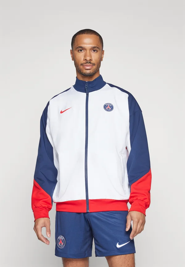 PARIS ST GERMAIN NIKE DF STRIKE ANTHEM HOME JACKET - Trainingsjacke - white/midnight navy/university red