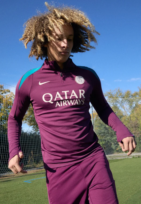 PARIS ST GERMAIN NIKE DF STRIKE DRILL TOP K - Fußball-Trikot - bordeaux/geode teal/guava ice