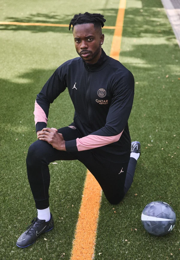 PARIS ST GERMAIN NIKE DF STRIKE TRACKSUIT THIRD - Vereinsmannschaften - black/rust pink