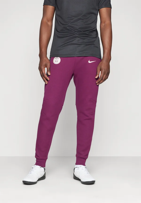 PARIS ST GERMAIN TECH FLEECE JOGGER PANTS - Vereinsmannschaften - bordeaux/guava ice