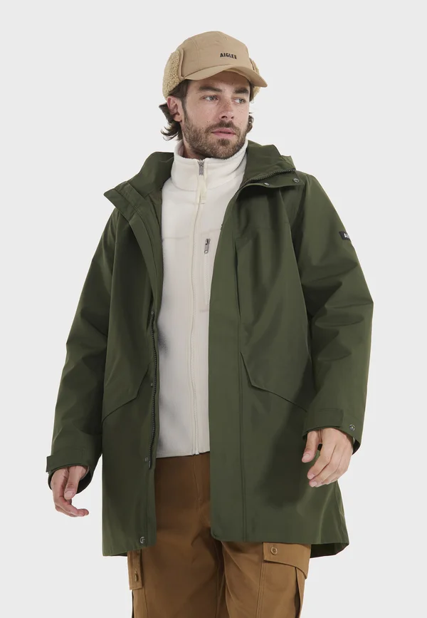 Parka - bottle green