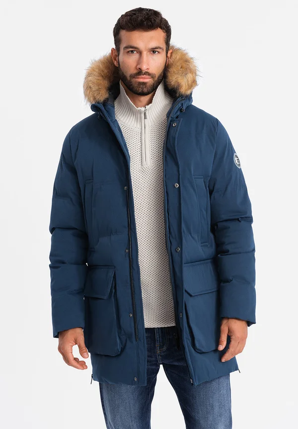 Parka - navy blue