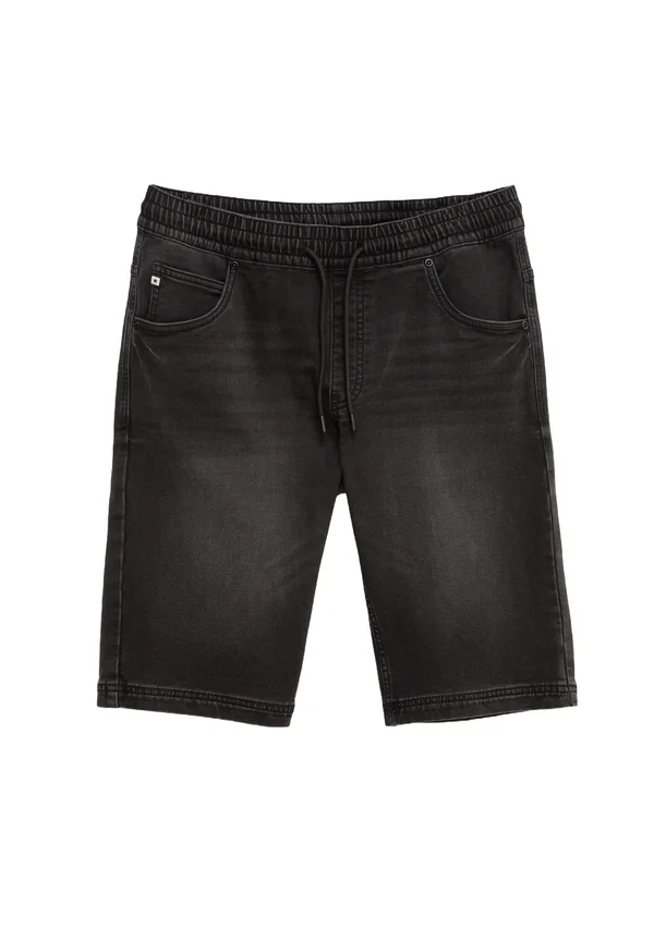 PARKER - Jeans Shorts - schwarz